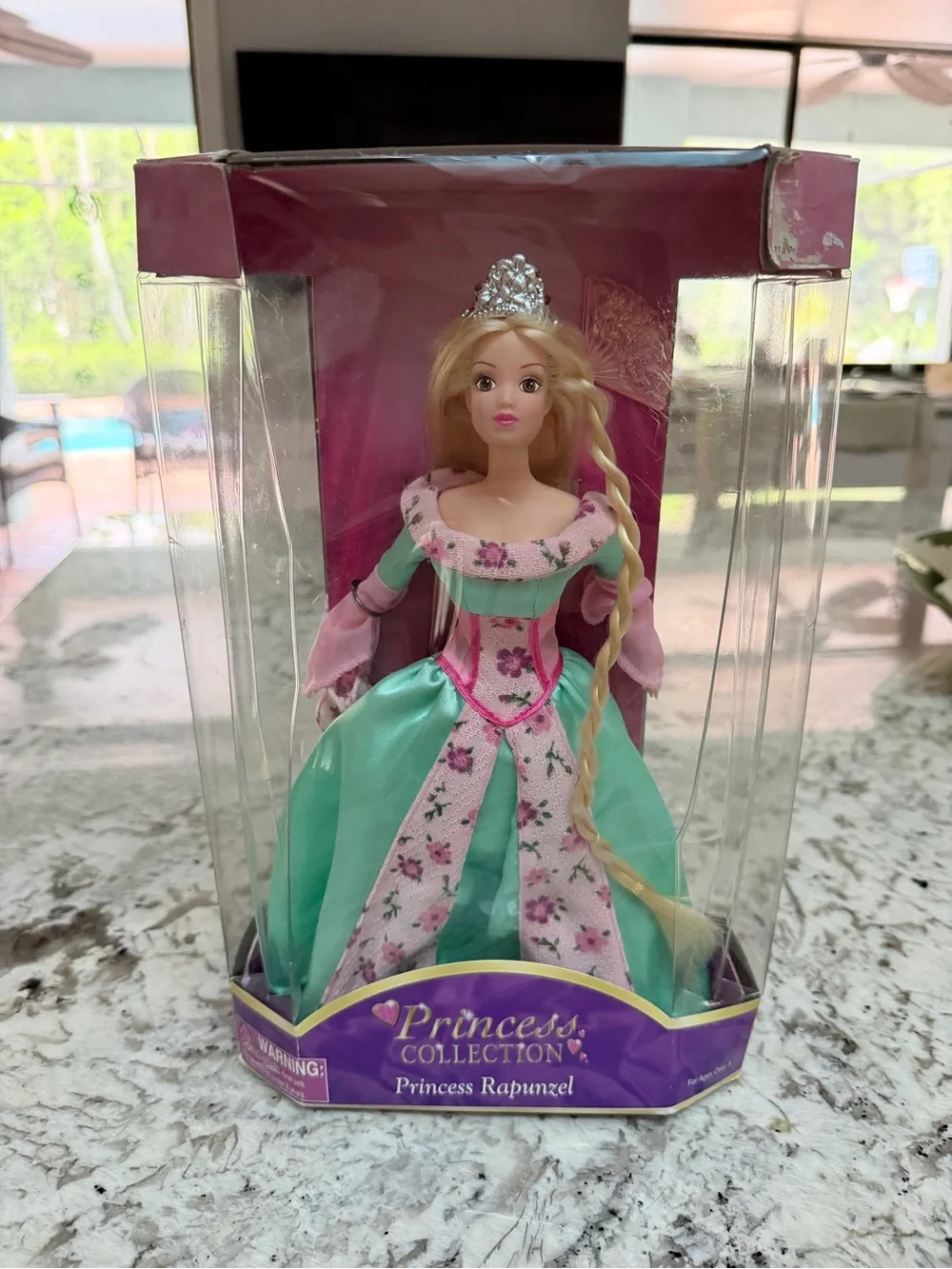 Vintage Princess Collection Princess Rapunzel Doll Retired Collectible See Box
